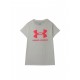 Under Armour Γυναικείο Graphic T-Shirt Γκρι–Ροζ